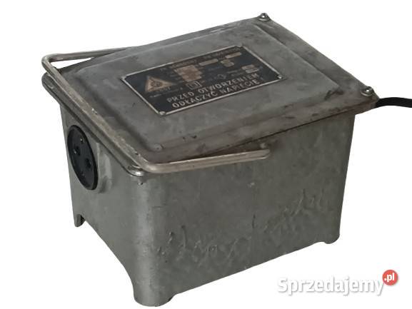 Transformator ochronny wojskowy TBs160 160W 24V podkarpackie Rzeszów sprzedam