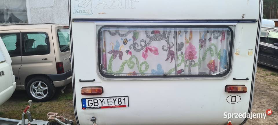 Przyczepa kempingowa Knaus Azur 570 Przyczepy Grudziądz