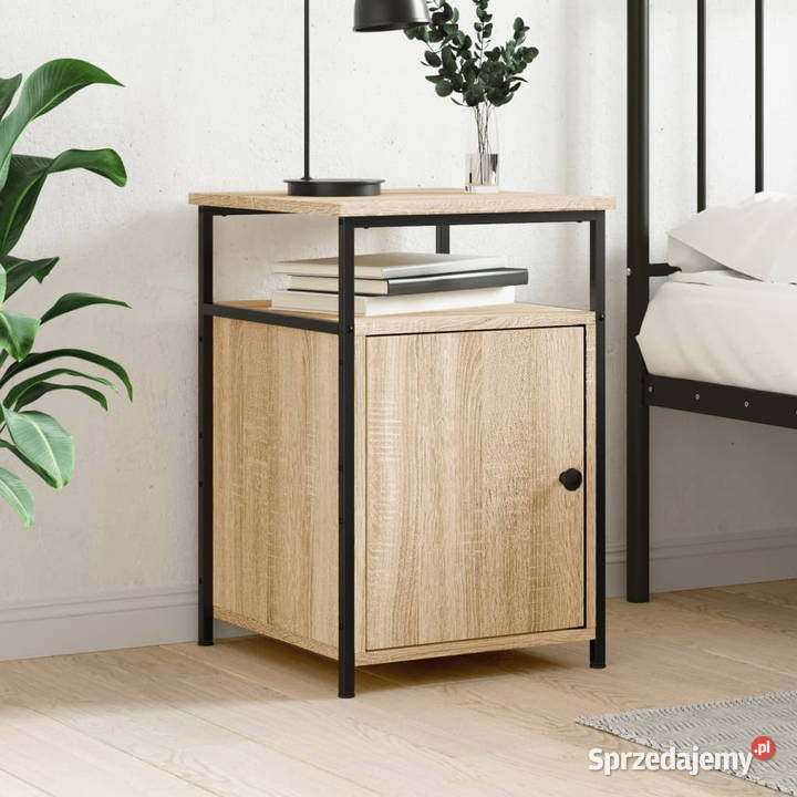 Szafka nocna dąb sonoma 40x42x60 materiał