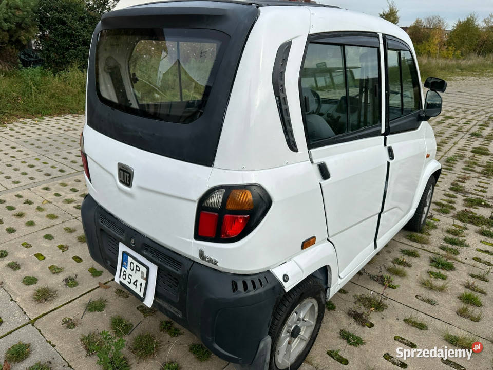 Bajaj Qute B1 Bajaj 4 miejsca długie opłaty manualna pomorskie Wejherowo