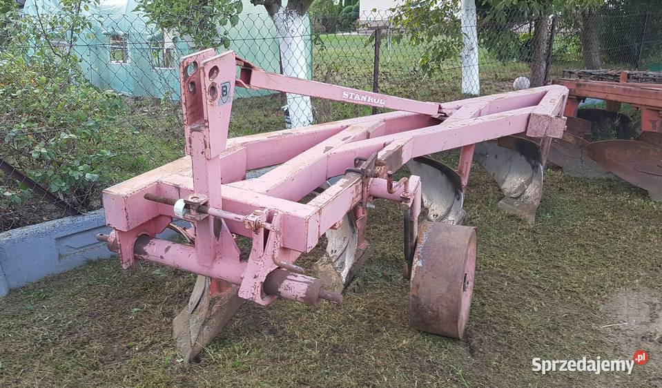 Pług zagonowy Duży 4skibowy na wysokiej i Dąbrowa Tarnowska