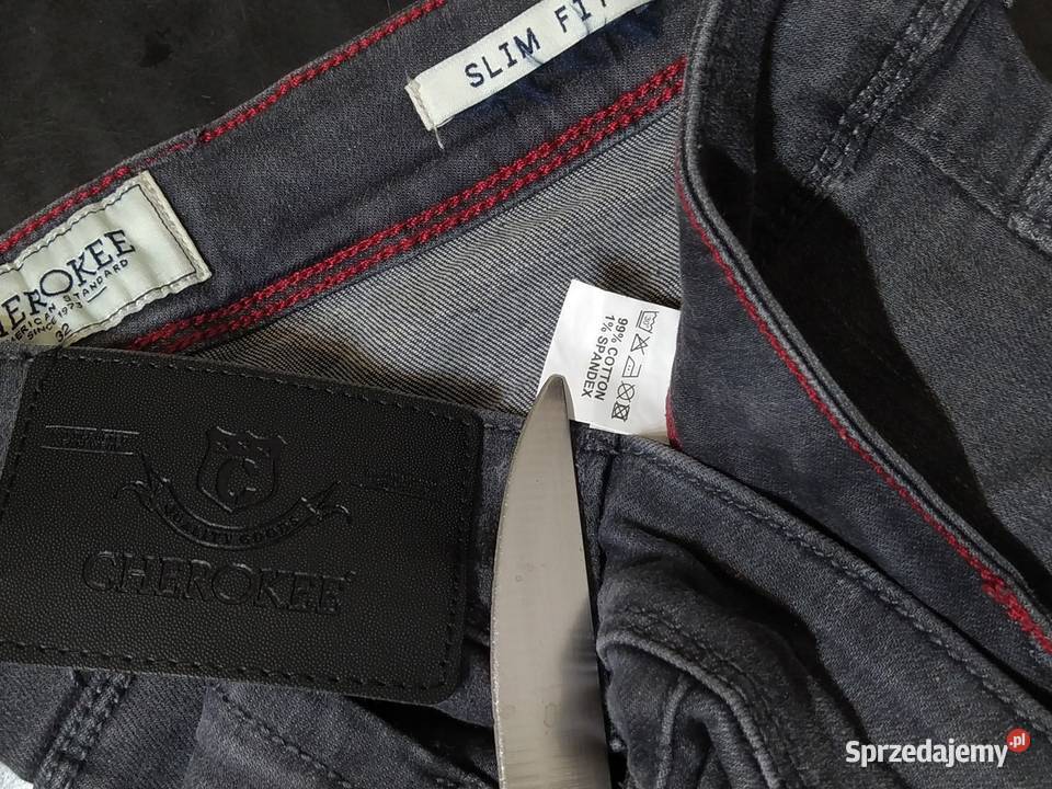 Spodnie Cherokee slim fit jeansy Kraków