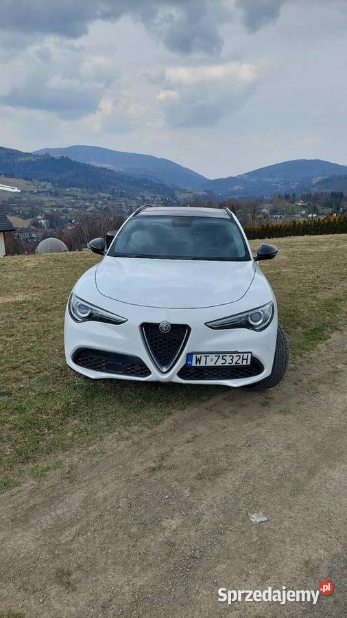 Alfa Romeo Stelvio 20 280 4x4 BLACK EDITION wspomaganie kierownicy mazowieckie Warszawa