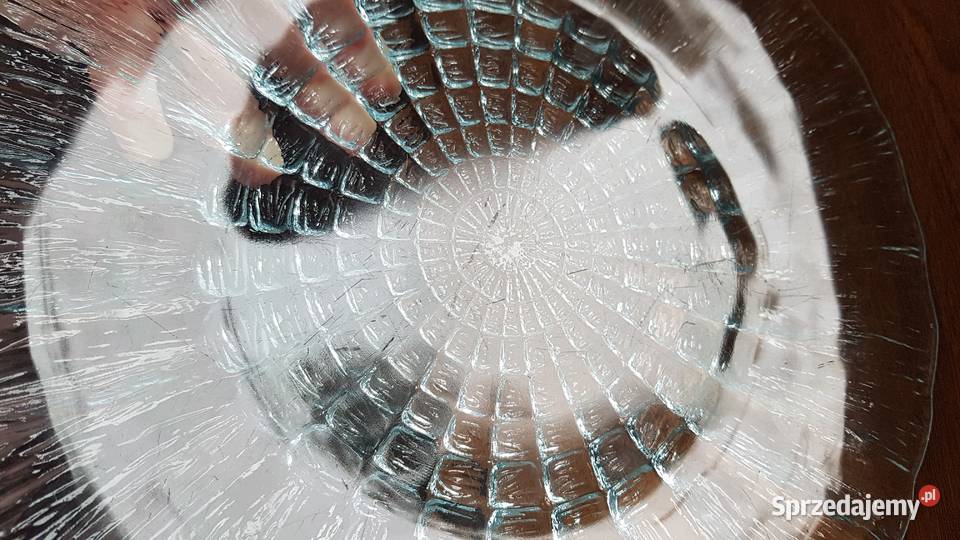 Patera duży talerz Cora ok 31 Ząbkowice kolorowe Dąbrowa Górnicza