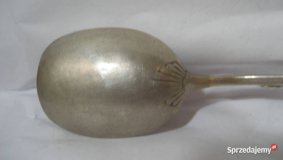 Srebrna Lyzeczka z Bursztynem mazowieckie