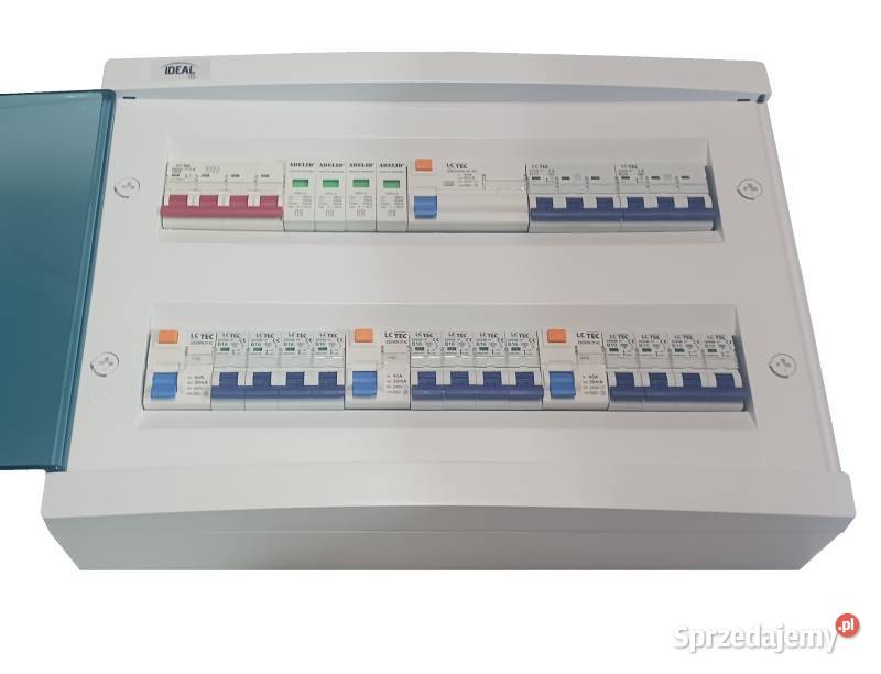 Rozdzielnia IDEAL natynkowa z wyposażeniem Świdnica