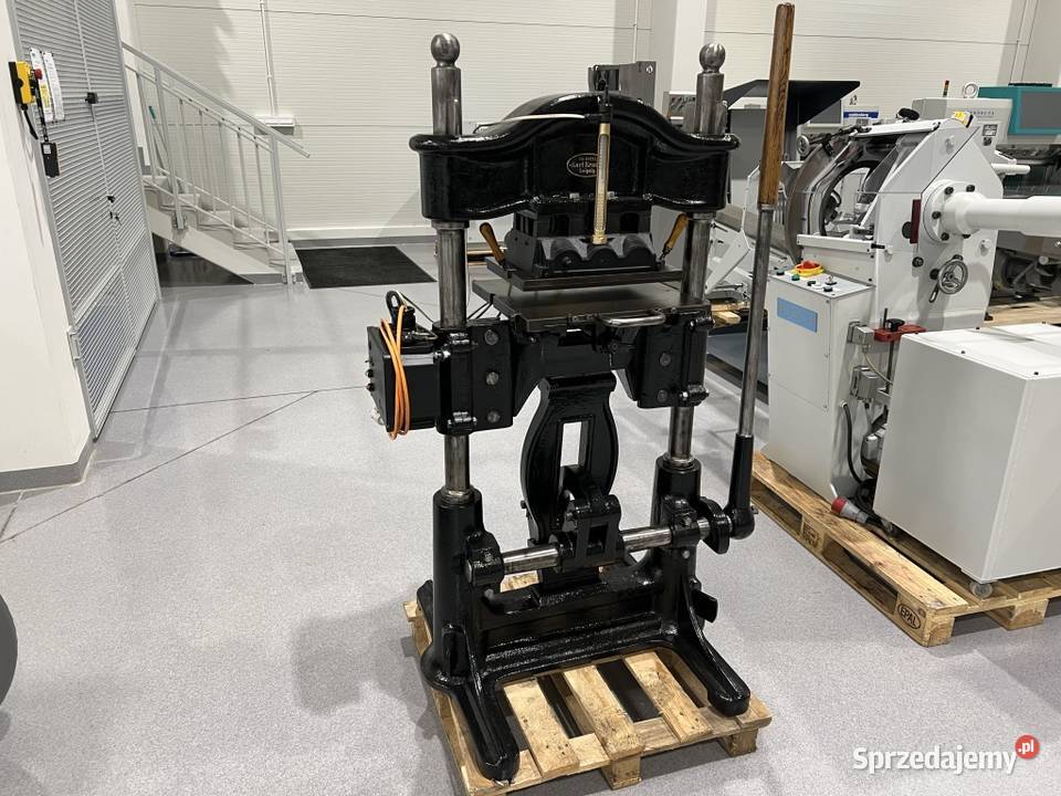 Złociarka Prasa Kolanowa Karl Krause Radom sprzedam