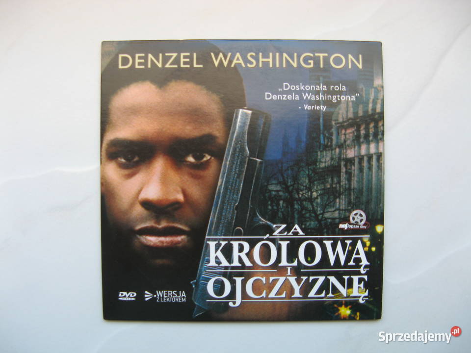 DVD królową i ojczyznę Denzel Washington Poznań
