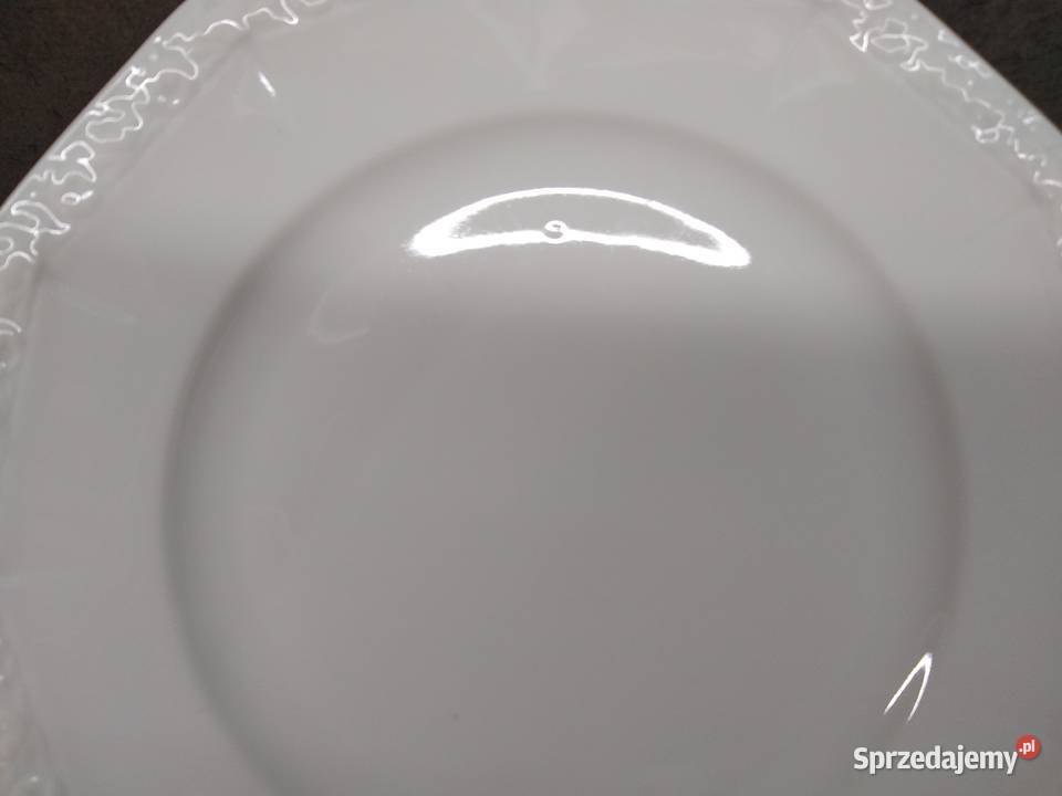 Rosenthal Maria Biała talerze płytkie 4 Kalisz