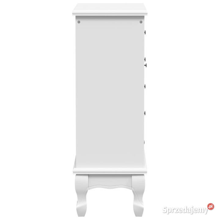 Szafka z 5 szufladami i 2 półkami biała WM241150 Warszawa
