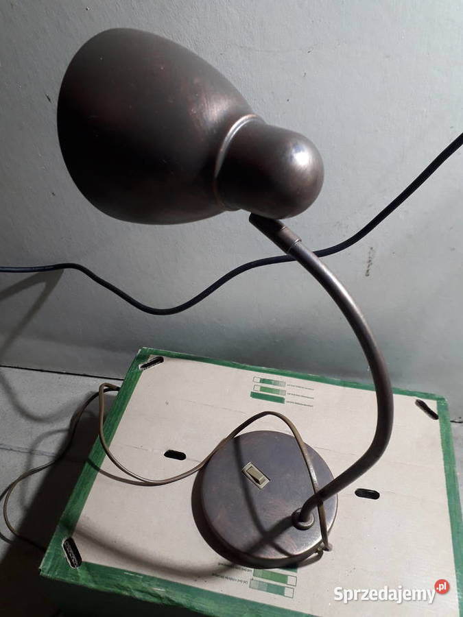 Lampa biurkowa retro vintage Lampki biurkowe Warszawa