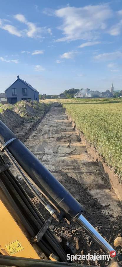 Usługi koparko ładowarka transport materiałów Świerczyniec