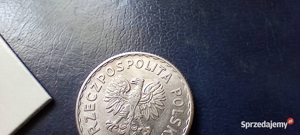 Stare monety 1 złoty 1949 AL piękna PRL Polska Lesko