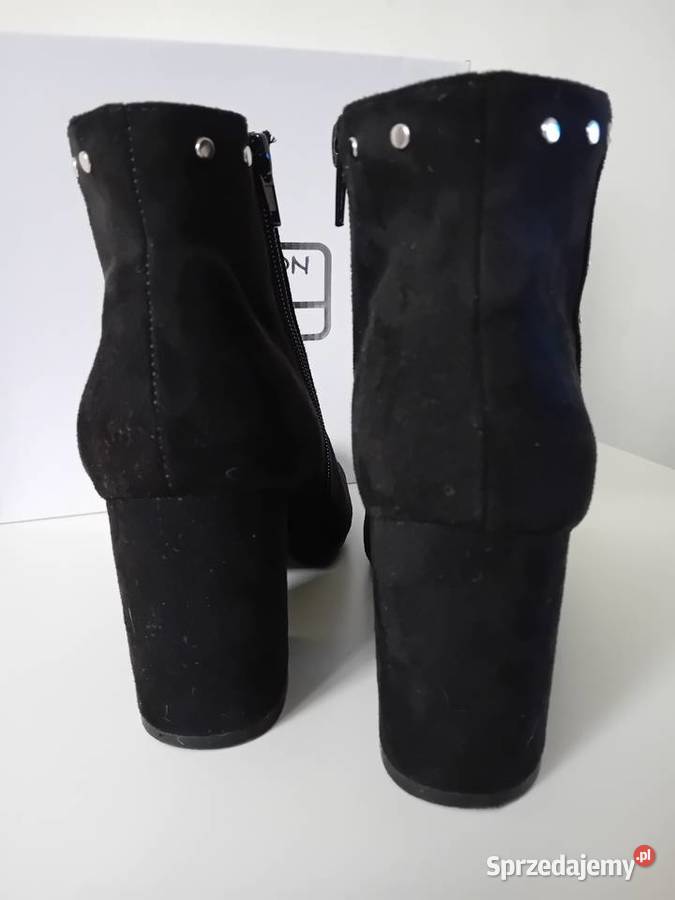 Czarne botki Deezze Warszawa