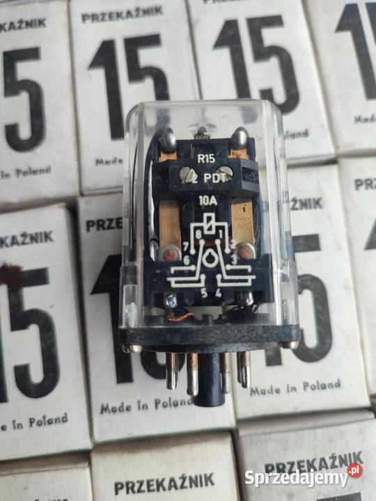 Przekaźniki R 15 czasy PRL Dulcza Wielka