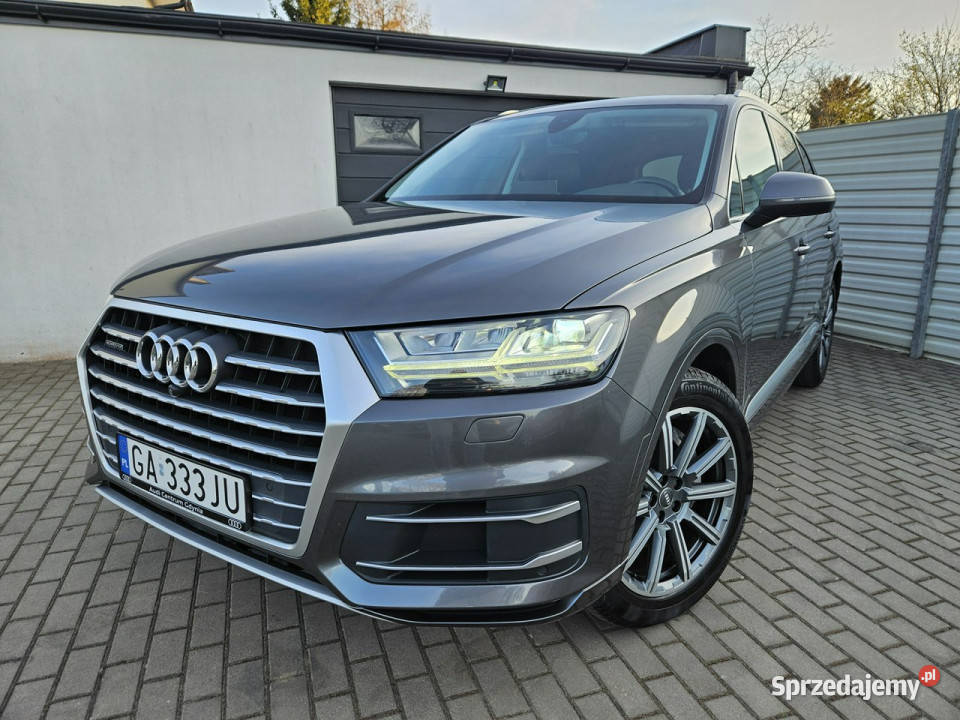 Audi Q7 20 252 virtual BEZWYPADEK bose STAN Q7 Gdynia sprzedam