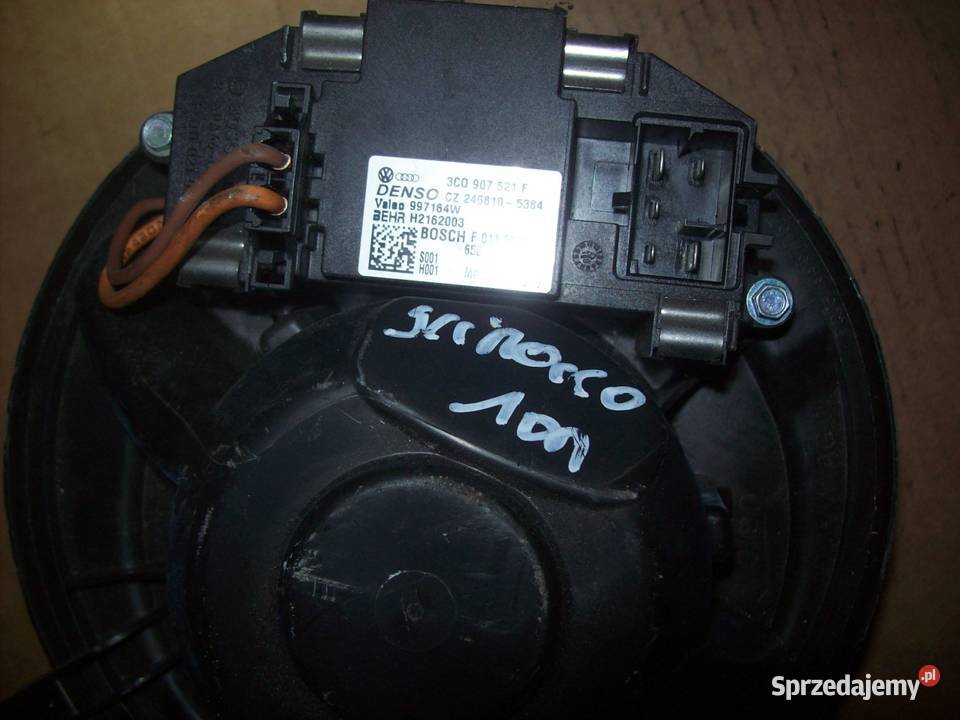 Scirocco Dmuchawa Wentylator nagrzewnicy Europa Rok produkcji 2010 Mińsk Mazowiecki