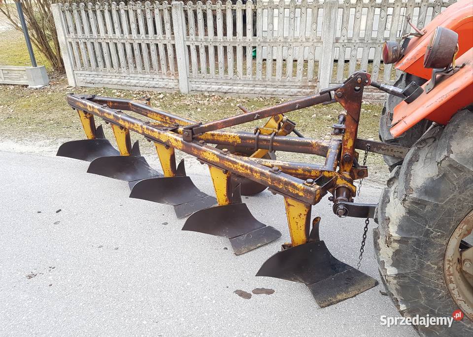 Pług 5skibowy ORYGINAŁ Grudziądz ładny stan