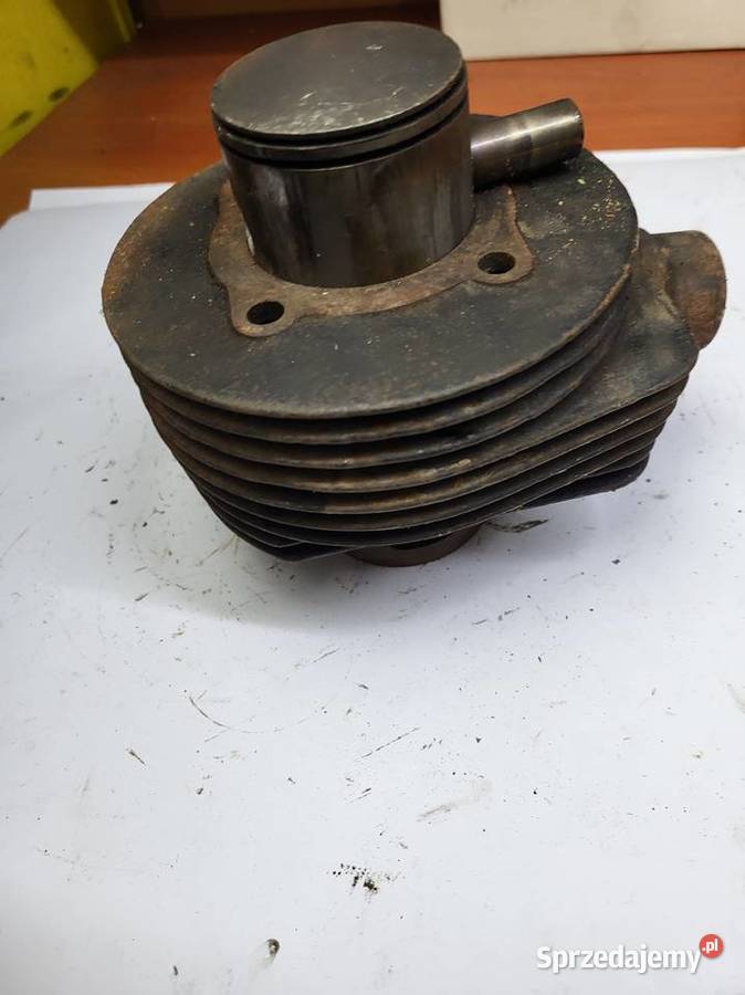 CYLINDER VESPA PX PX125 PX125X EFL Z TŁOKIEM Cylindry, głowice, pierścienie śląskie Rybnik