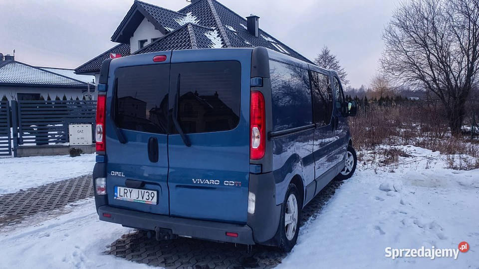 Opel Vivaro 20 CDTI BezWkładuFinansowego Zadbany Dęblin