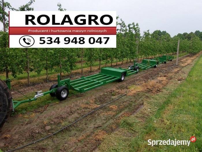 Wózek sadowniczy Jednopaletowy Firmy SADRIM mazowieckie Grójec