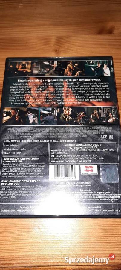ALONE IN THE DARK Wyspa Cienia 2 x CD REAL FOTO mazowieckie