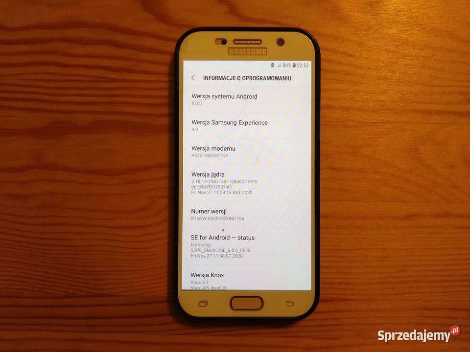 Samsung Galaxy A5 2017 SMA520F różowe złoto Tywonia
