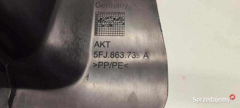 SEAT TARRACO OSŁONA PROGU LEWY TYŁ 5FJ863735A