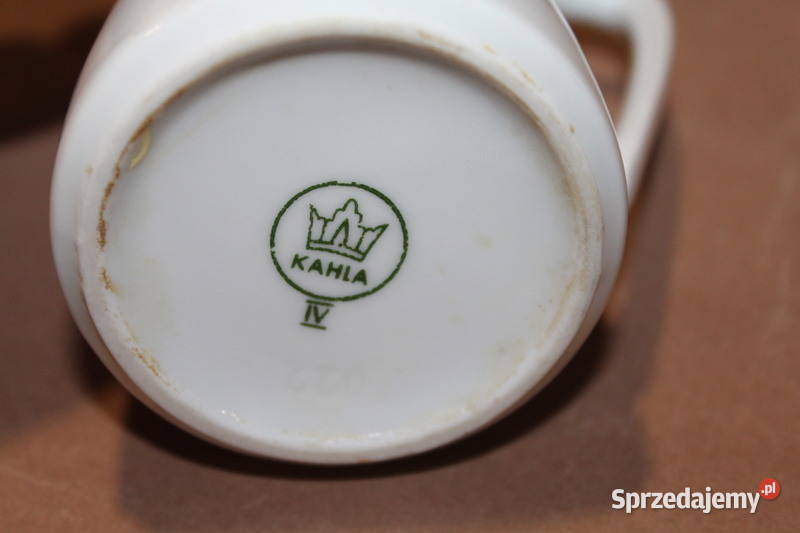 Porcelanowy mlecznik Kahla z lat 19681987 1145 Szczecin