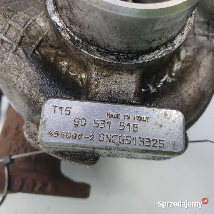 TURBOSPRĘŻARKA OPEL ZAFIRA A 90531518 osobowe Pozostałe Lipno