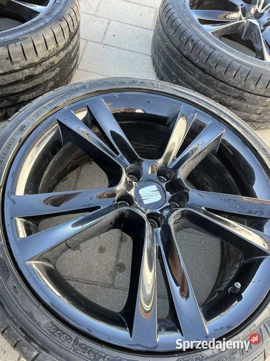 Felgi SEAT 17 czarny połysk opony Fulda 21540 Biedaszków Wielki