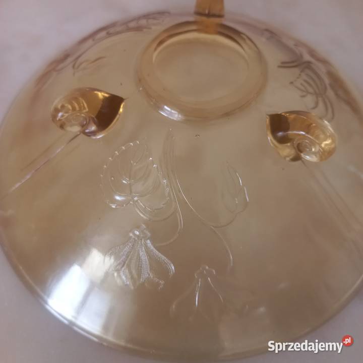 Patera misa owocarka Art Deco Toruń