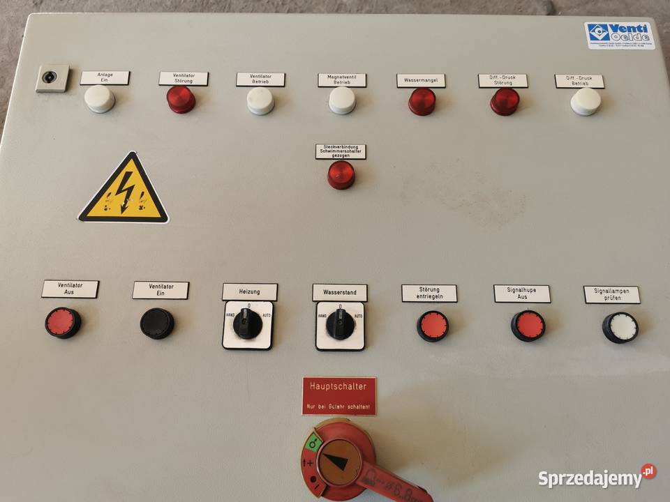 Odciąg pyłu wyciąg wodny separator Venti Oelde opolskie Zdziechowice