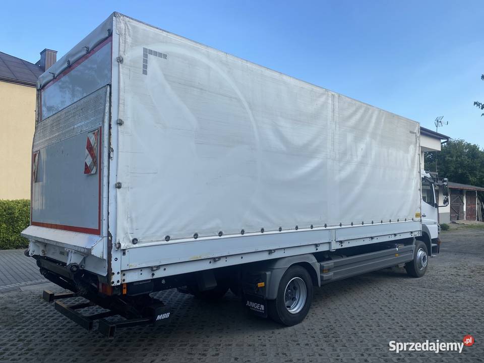 MercedesBenz ATEGO 1222 PLANDEKA WINDA 515000 pierwszy właściciel Biłgoraj