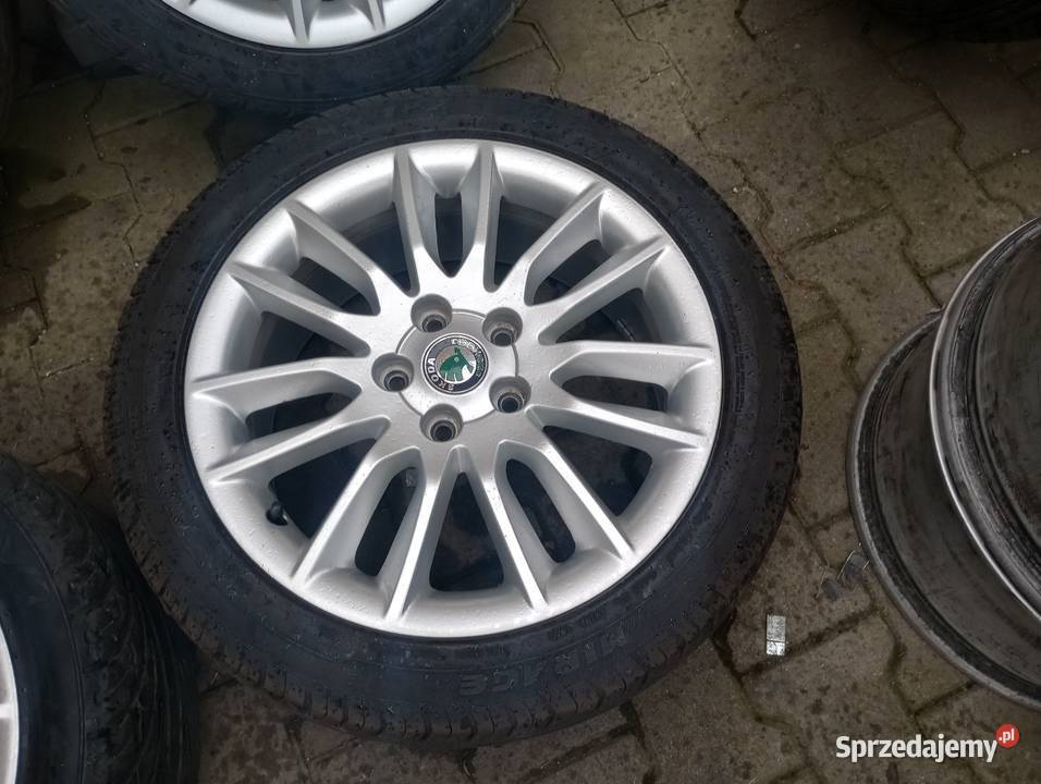 Alufelgi 17 5x112 Oryginalne SKODA Octavia Włocławek sprzedam