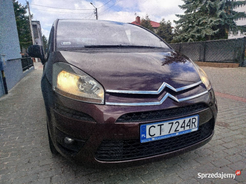Citroen C4 Picasso zarejestrowany doinwestowany Zarejestrowany w Polsce kujawsko-pomorskie