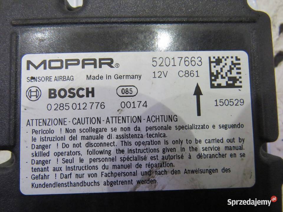 SENSOR AIRBAG RENEGADE 52017663