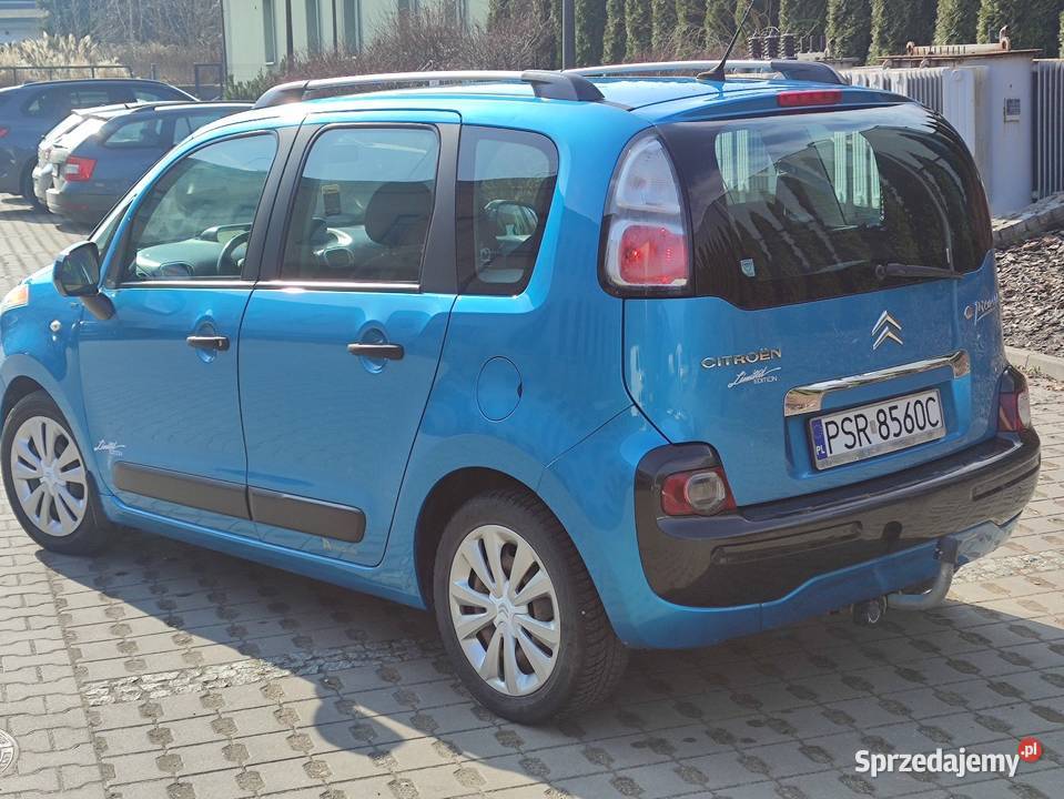 Citroen C3 Picasso 2010r 16 HDi Limited Edition ogranicznik prędkości łódzkie Łódź