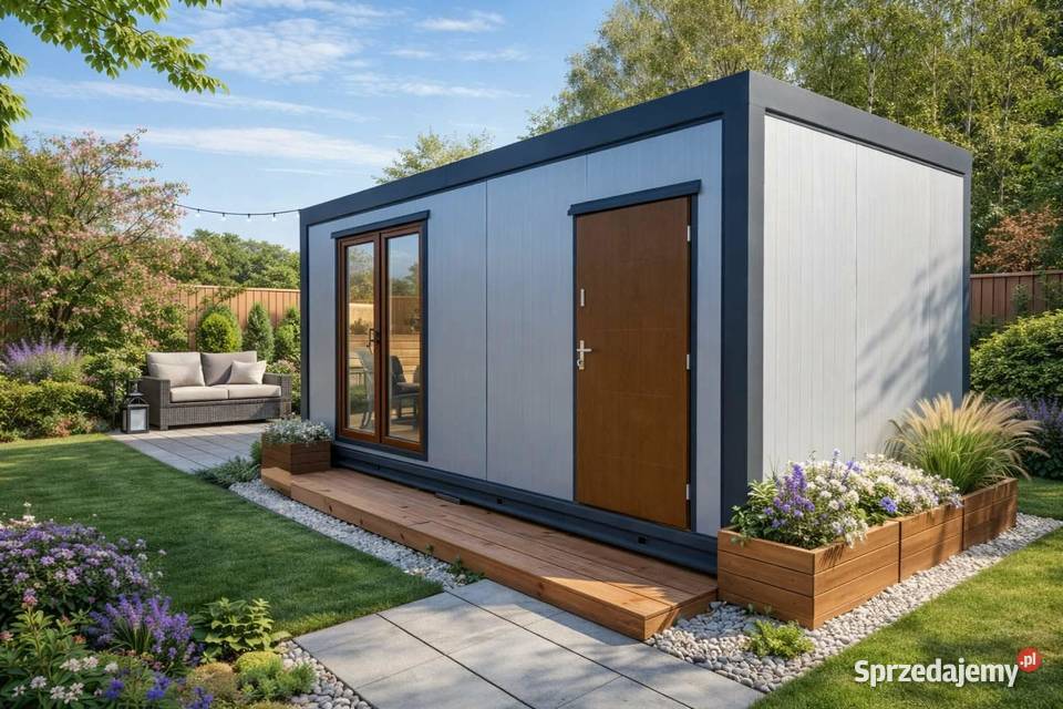 Domek mobilny 7x3 z wc Zduńska Wola