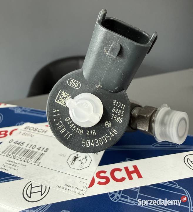 Wtryskiwacze komplet 4 Bosch 0445110418 FIAT pomorskie Miszewo