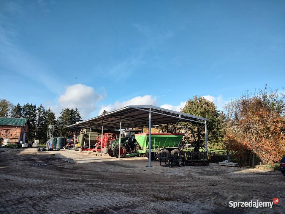 Wiata konstrukcja stalowa bez pozwolenia 6x12 Pozostałe kujawsko-pomorskie Sępólno Krajeńskie