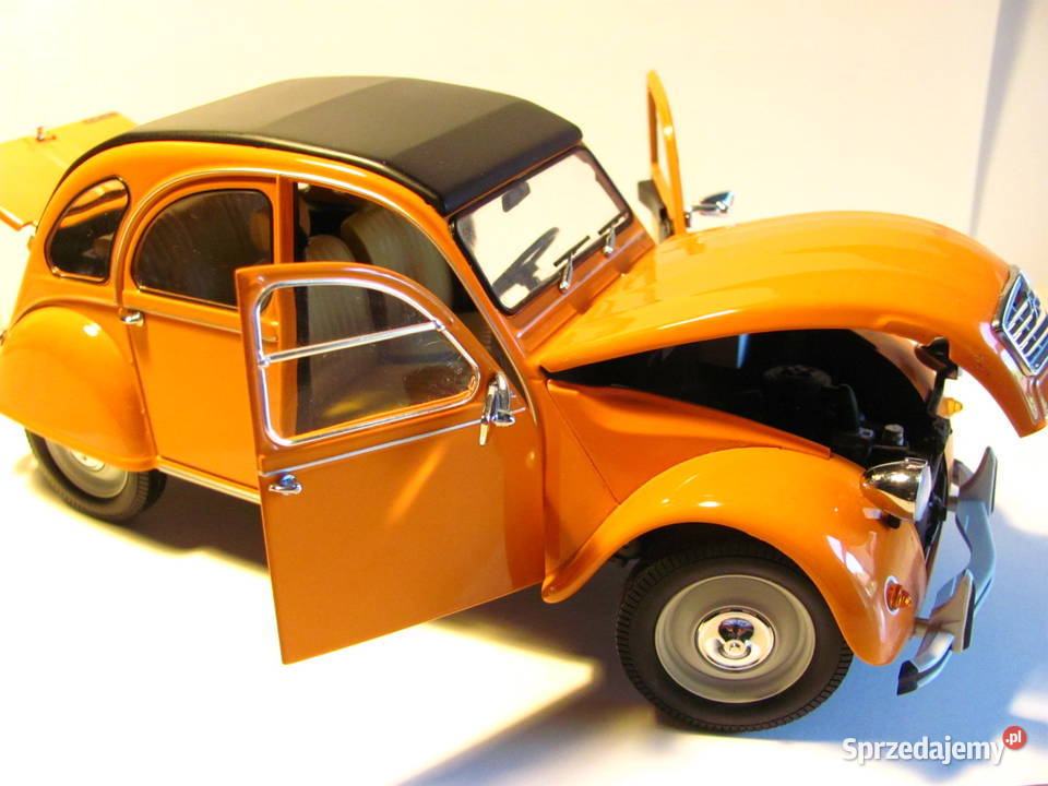 Samochód realistyczny model Citroen 2CV skala Łódź