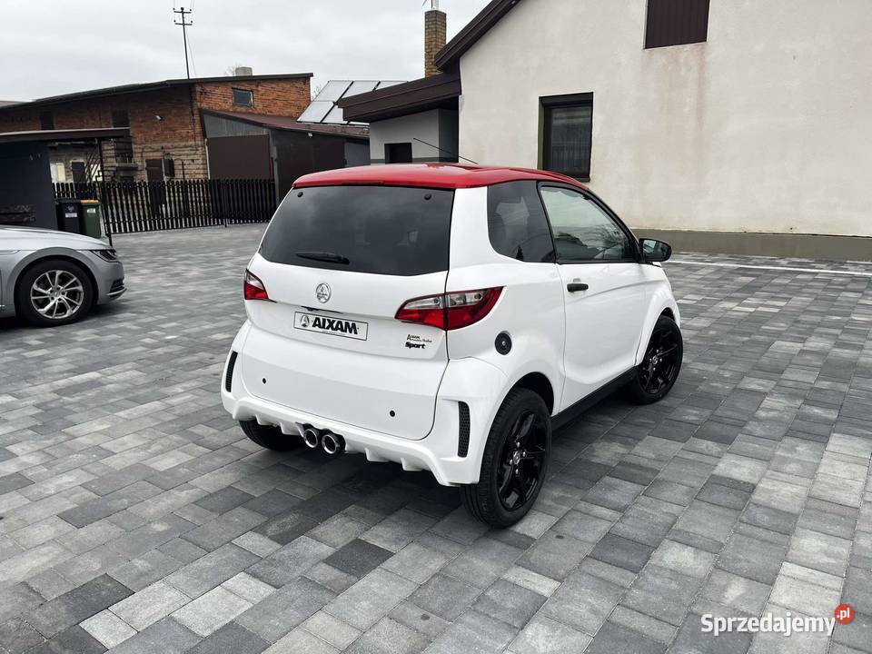 AIXAM CITY SPORT L6e zadbany kamera alu 15 MP3 Pajęczno