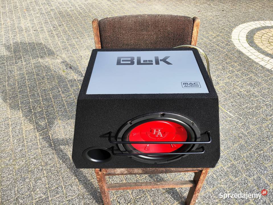 Skrzynia basowa bassowa tuba Mac Audio BLK SUB Niegowonice