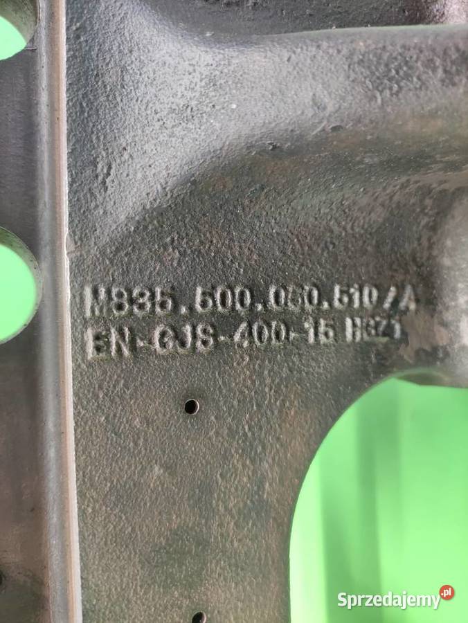 Listwa zaczepu M835500060510 835500060520 FENDT wielkopolskie