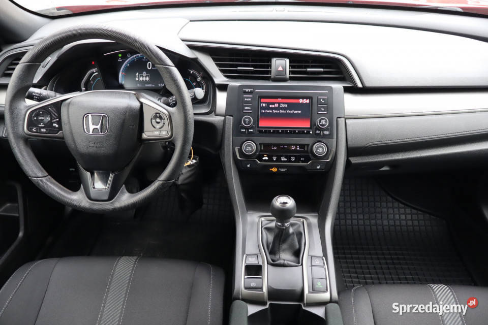 Honda Civic 10 VTEC Turbo czerwony