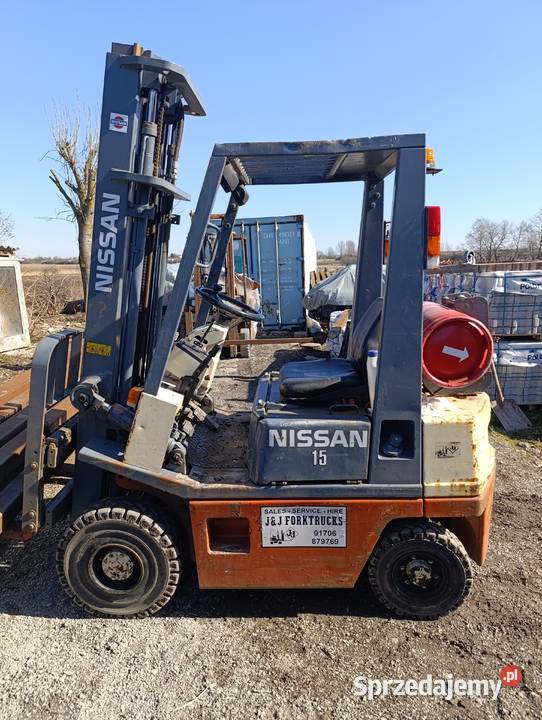 Wózek widłowy Nissan Werbkowice sprzedam