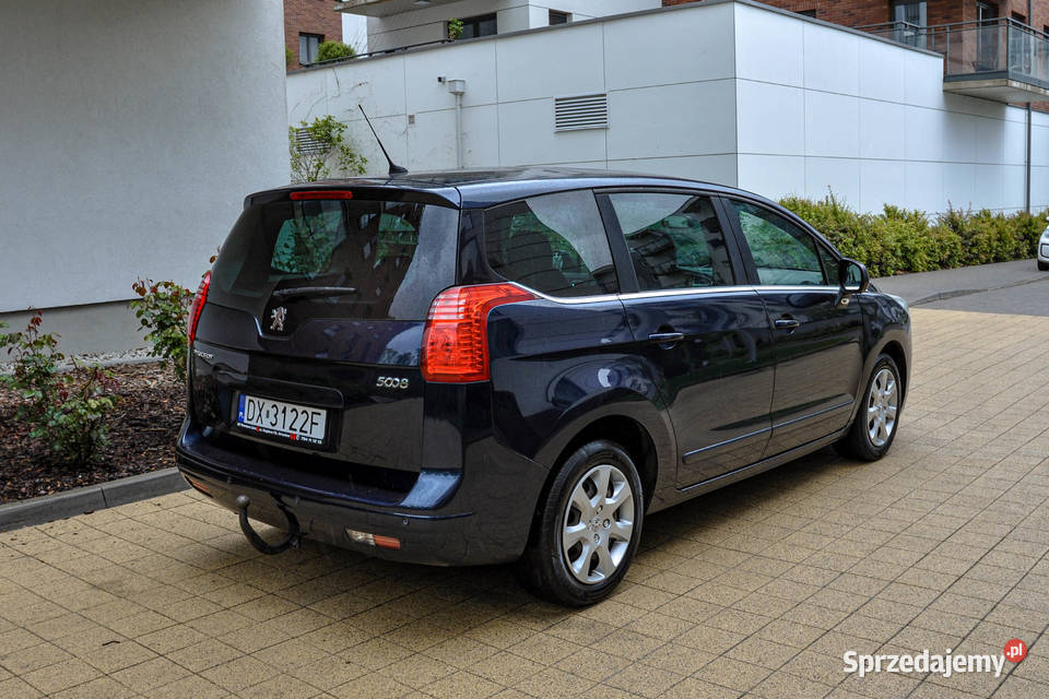 Peugeot 5008 Bezwypadkowy 7osobowy benzyna Wrocław