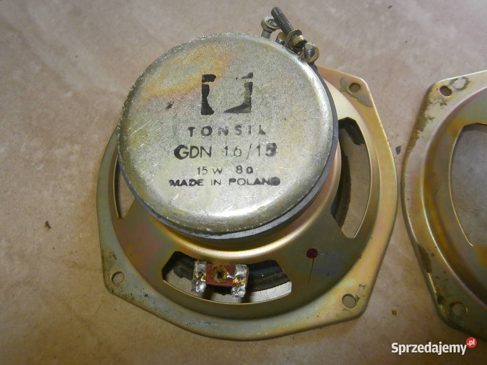 Głośniki GDN 1615 8ohm Tonsil do regeneracji 2 Łódź