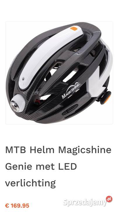 Kask rowerowy z oświetleniem led Kroczyce